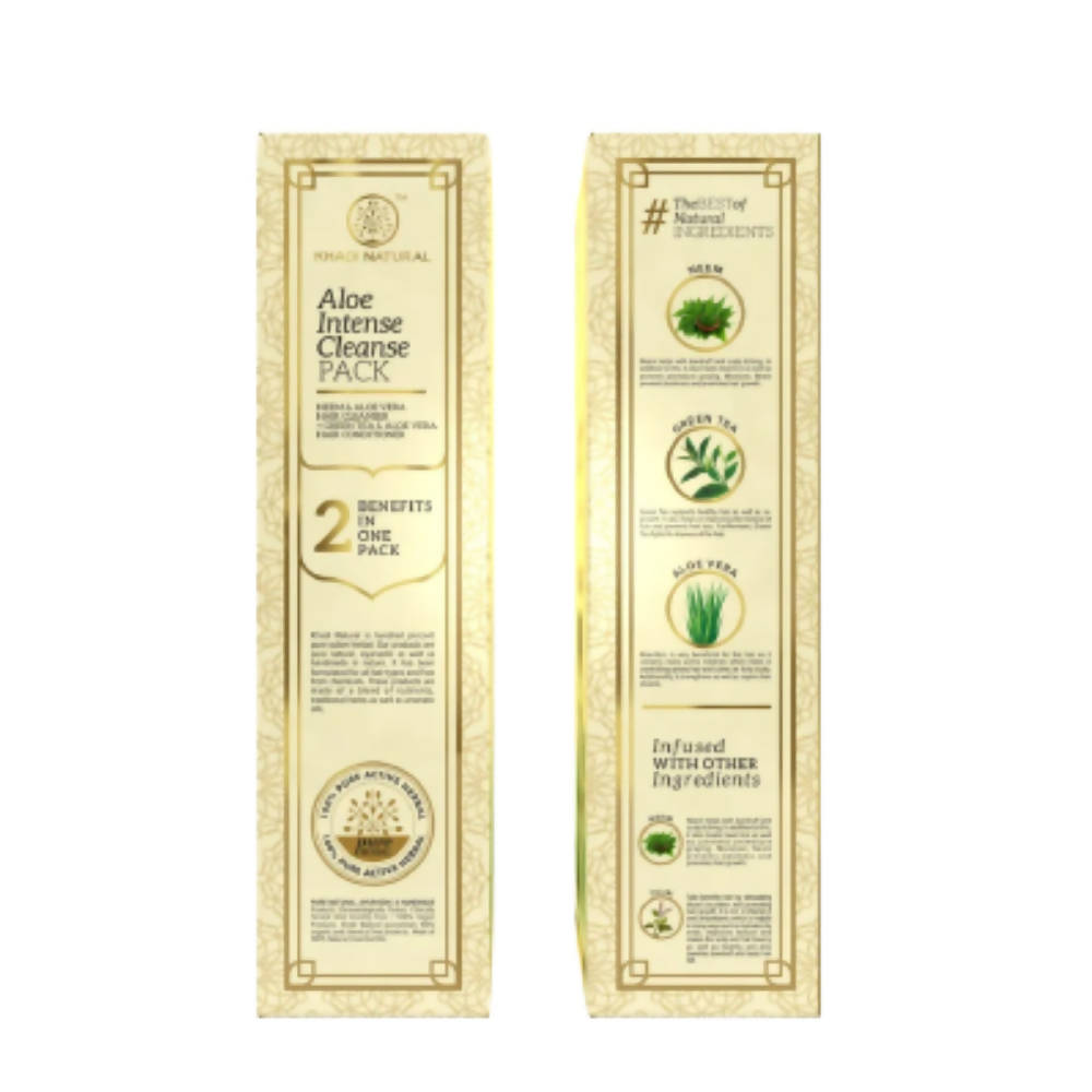 Khadi Natural Aloe Intense Clean Pack | Grocsy