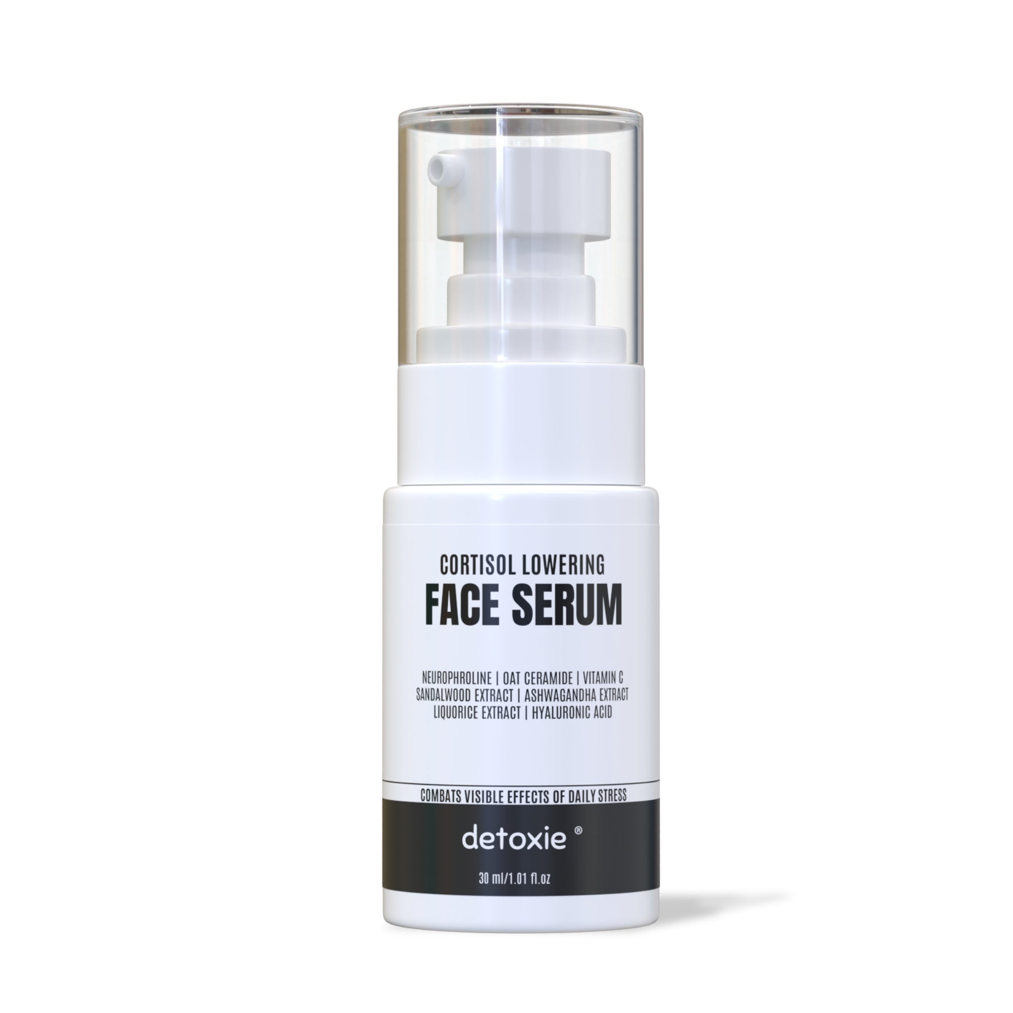 Detoxie Dark Circle & Cortisol Lowering Combo| Cortisol Lowering Serum 30 ml + Under Eye Cream 15gm | Grocsy