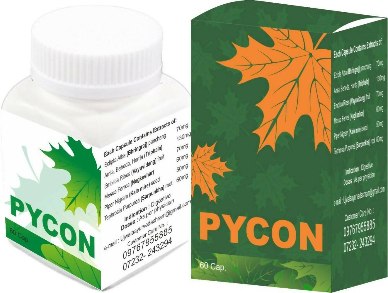 Ujwala Ayurvedashram Pycon piles capsules | Grocsy