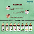 Medimade Wellness Tea Tree Oil & Ginger Oil Body Wash | Grocsy