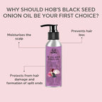 House Of Beauty Black Seed Onion Oil with Hibiscus Hair Oil | Grocsy