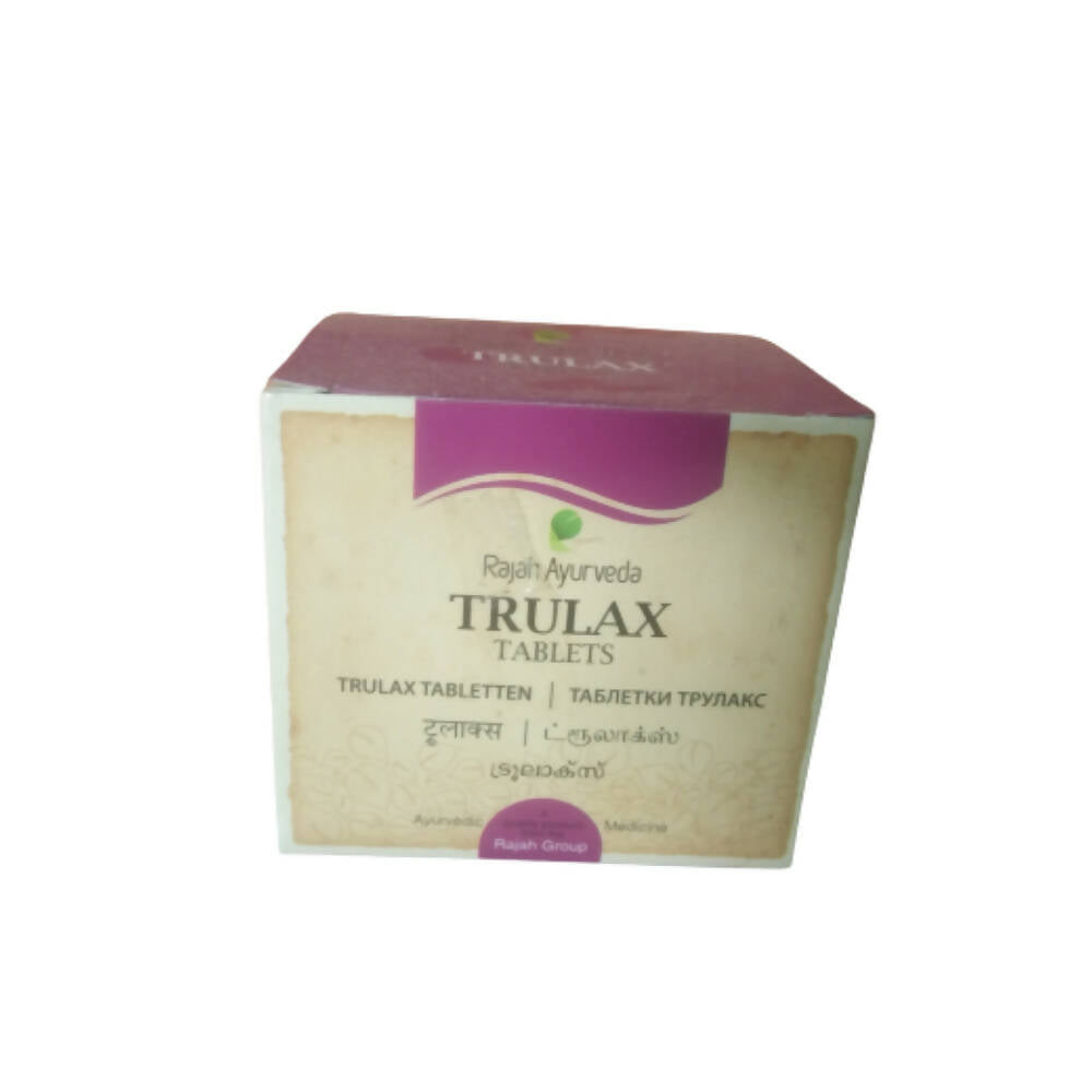 Rajah Ayurveda Trulax Tablets | Grocsy