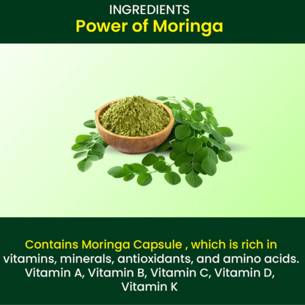 Cipzer Moringa Oleifera Capsules | Grocsy