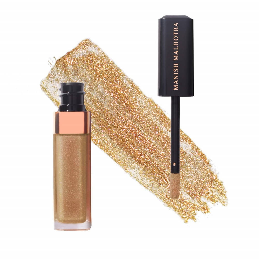 Manish Malhotra Hi-Shine Lip Gloss - Gold Dust | Grocsy