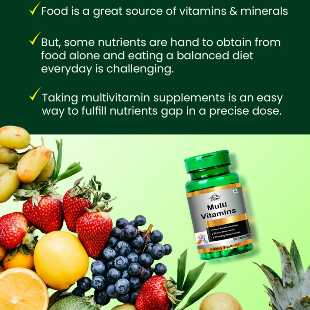 Cipzer Multivitamins Capsules | Grocsy