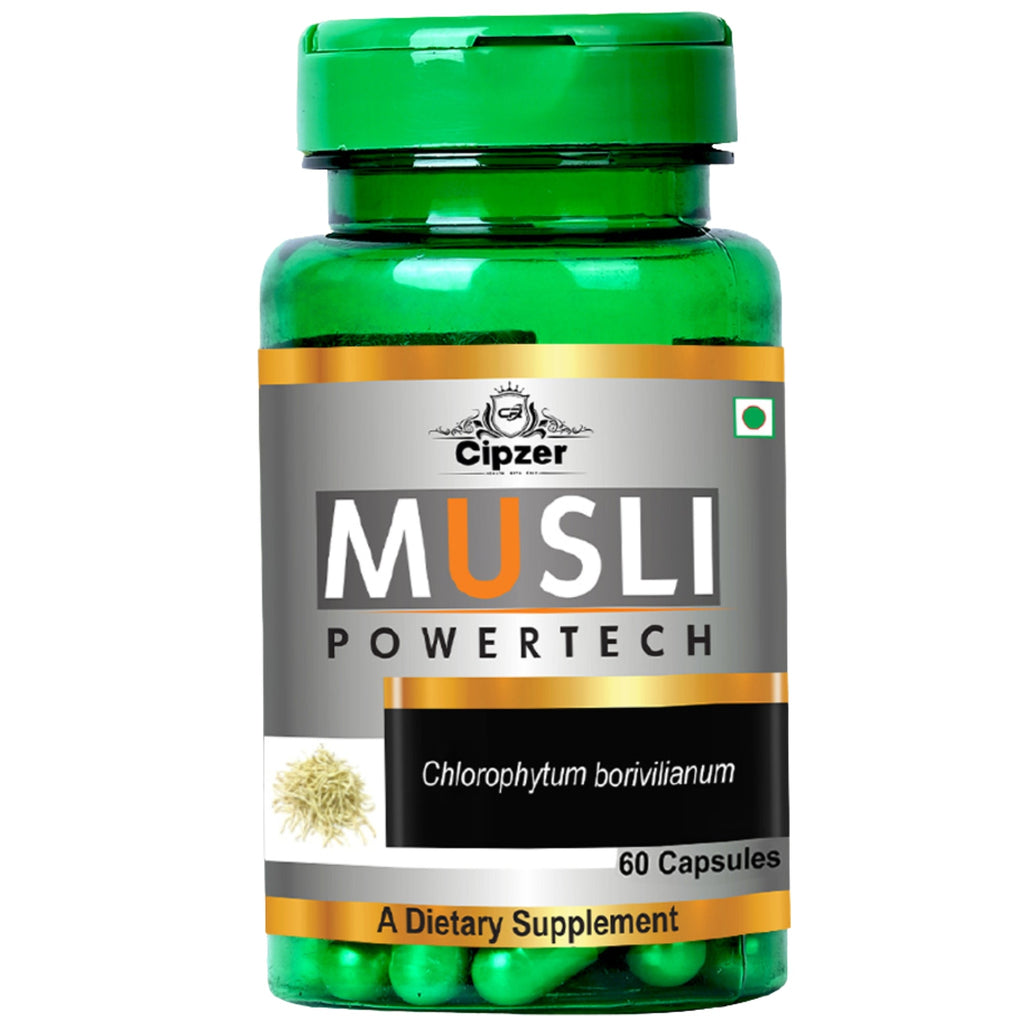 Cipzer Musli Powertech Capsules | Grocsy