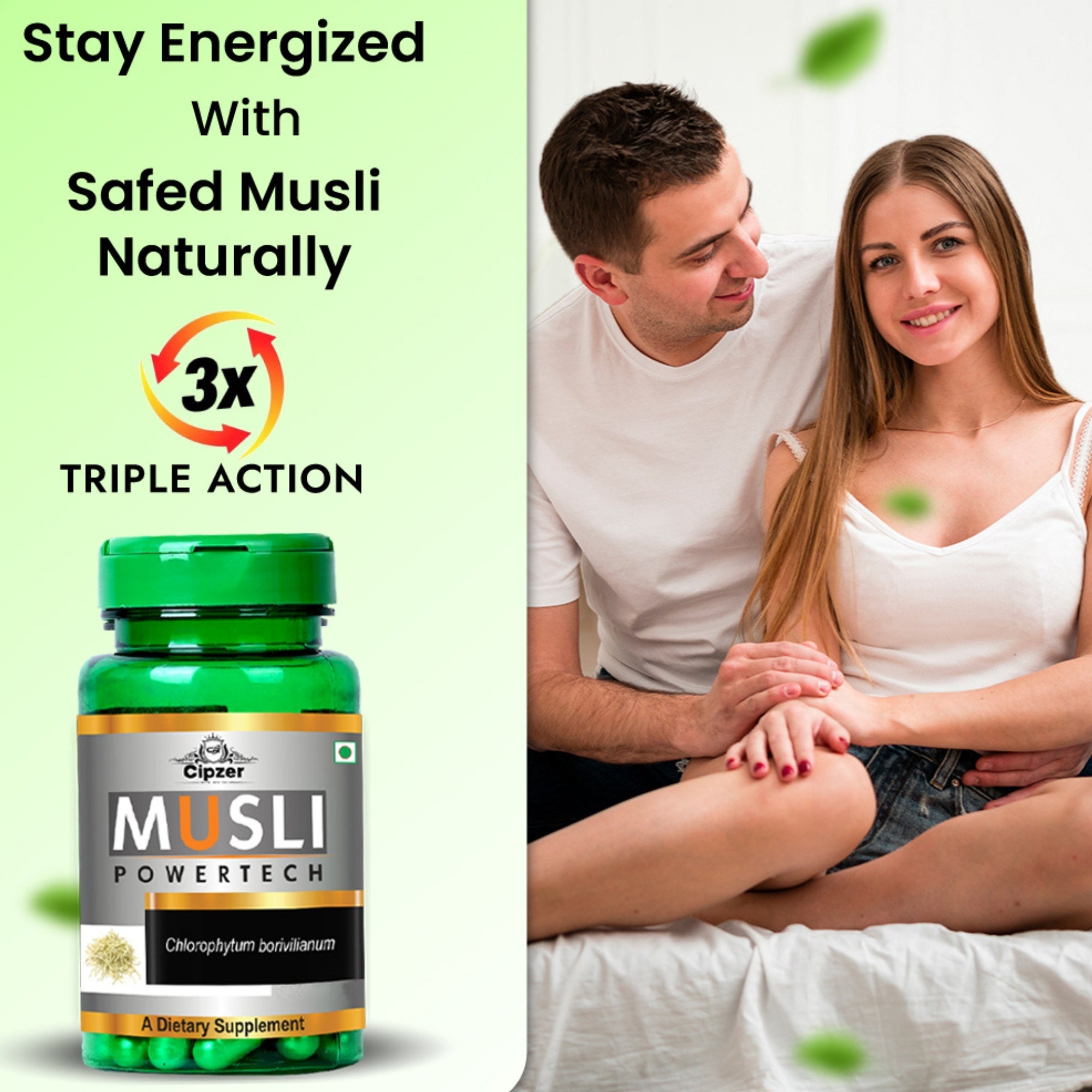 Cipzer Musli Powertech Capsules | Grocsy