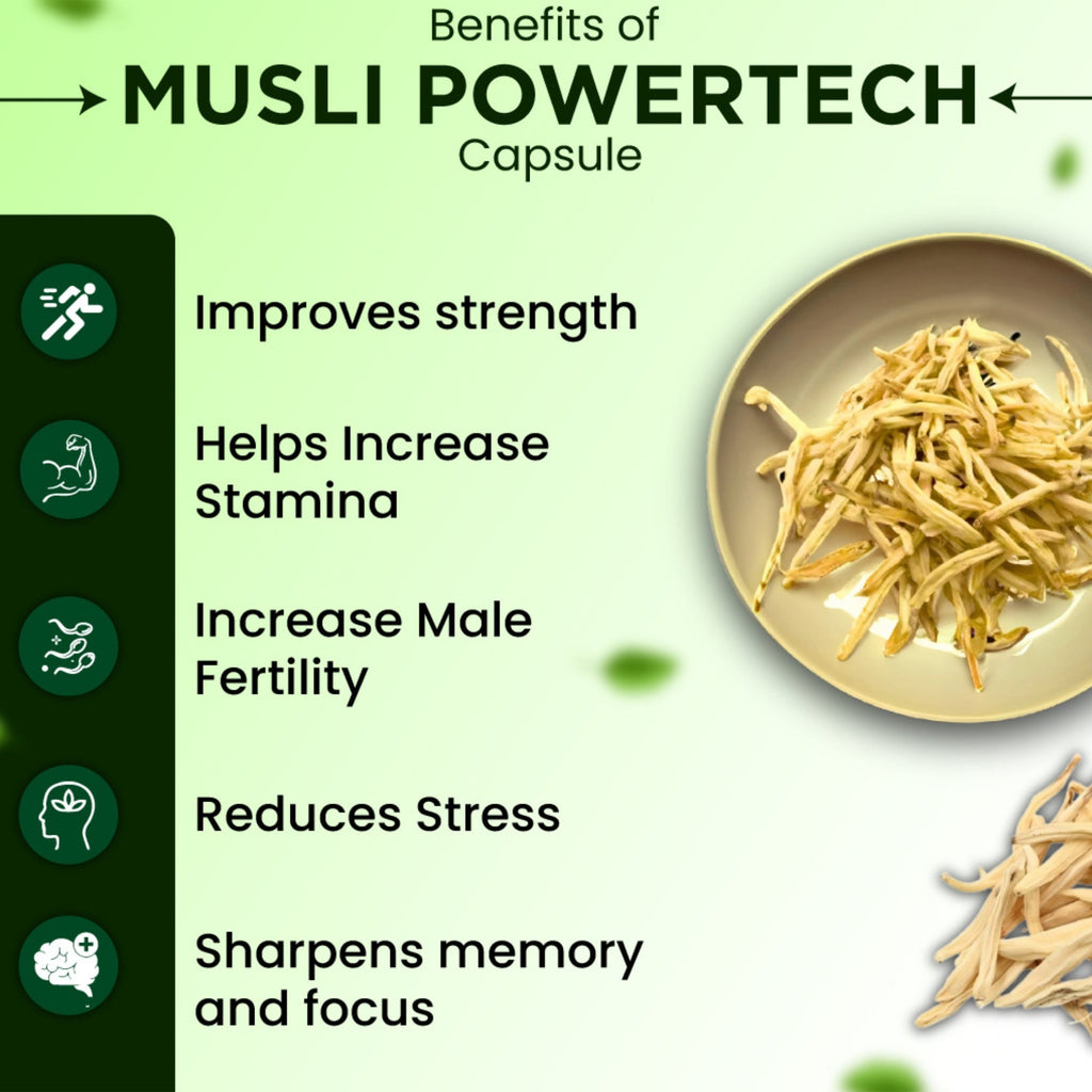 Cipzer Musli Powertech Capsules | Grocsy