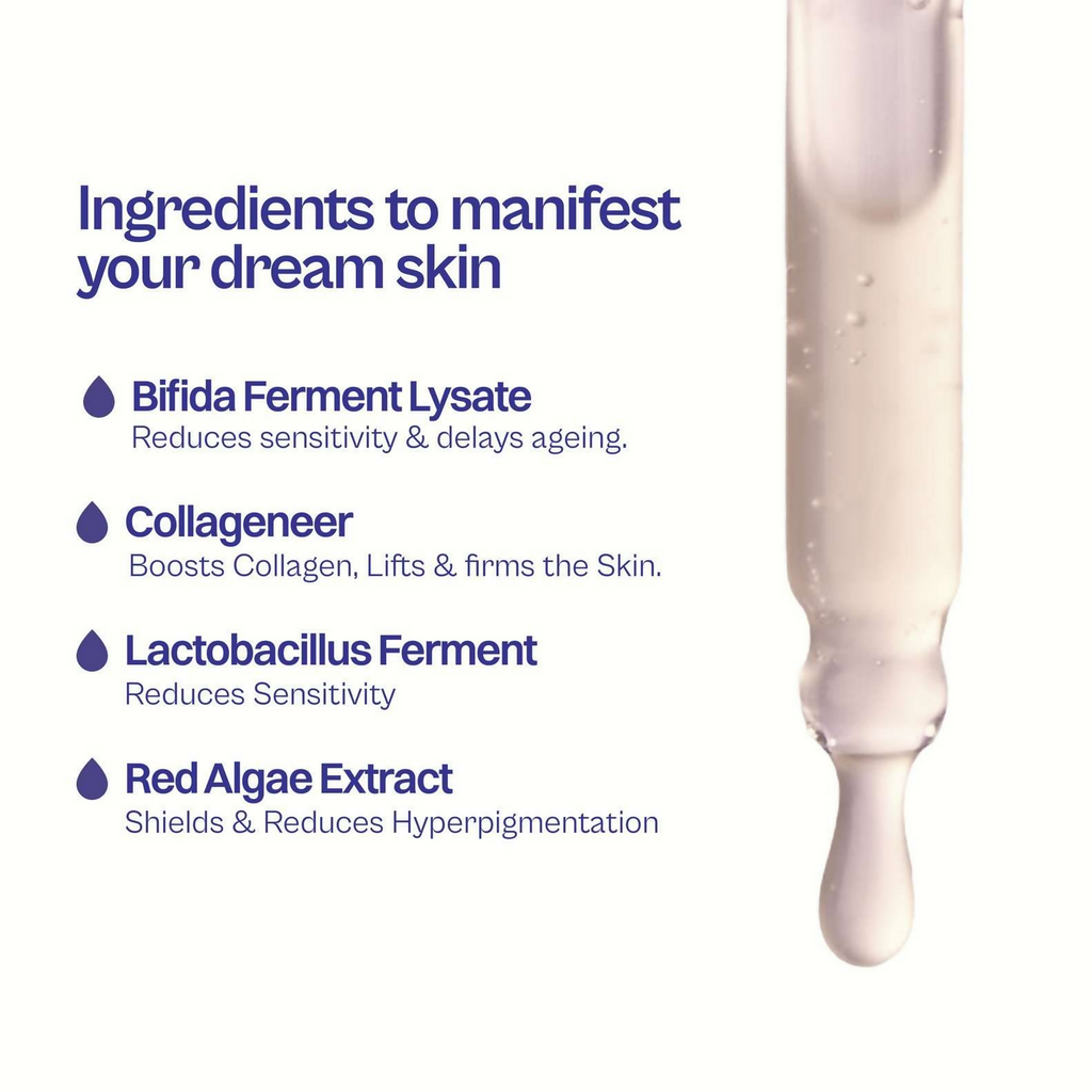 Put Simply Daily Affermation Soothing Serum With Peptides & 74% Ferments For Inflamed Skin | Grocsy