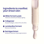 Put Simply Daily Affermation Soothing Serum With Peptides & 74% Ferments For Inflamed Skin | Grocsy