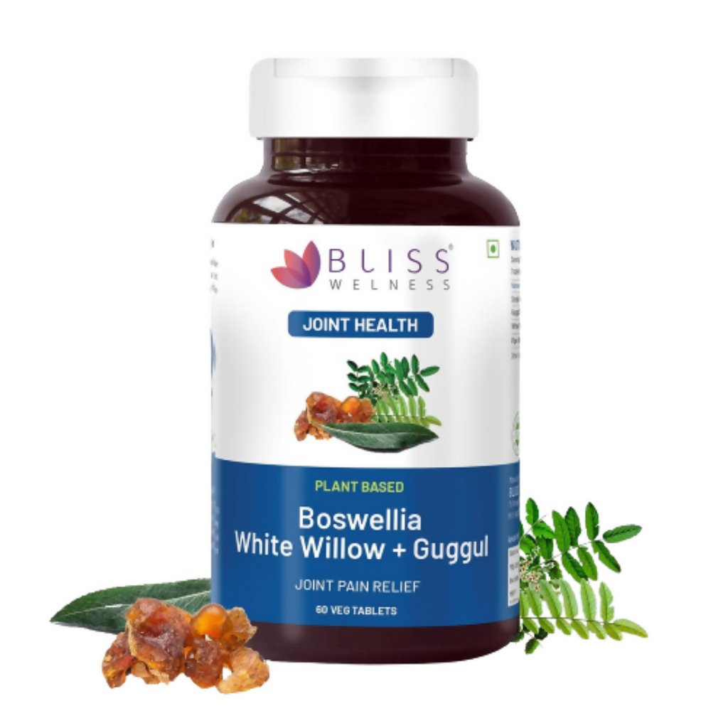 Bliss Welness Boswellia White Willow Tablets | Grocsy