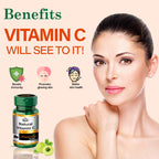 Cipzer Natural Vitamin C Capsules | Grocsy