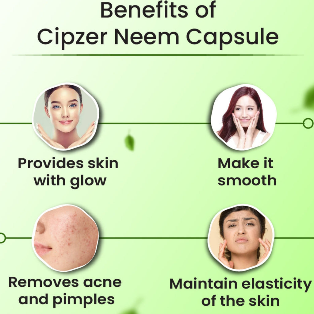 Cipzer Neem Capsules | Grocsy