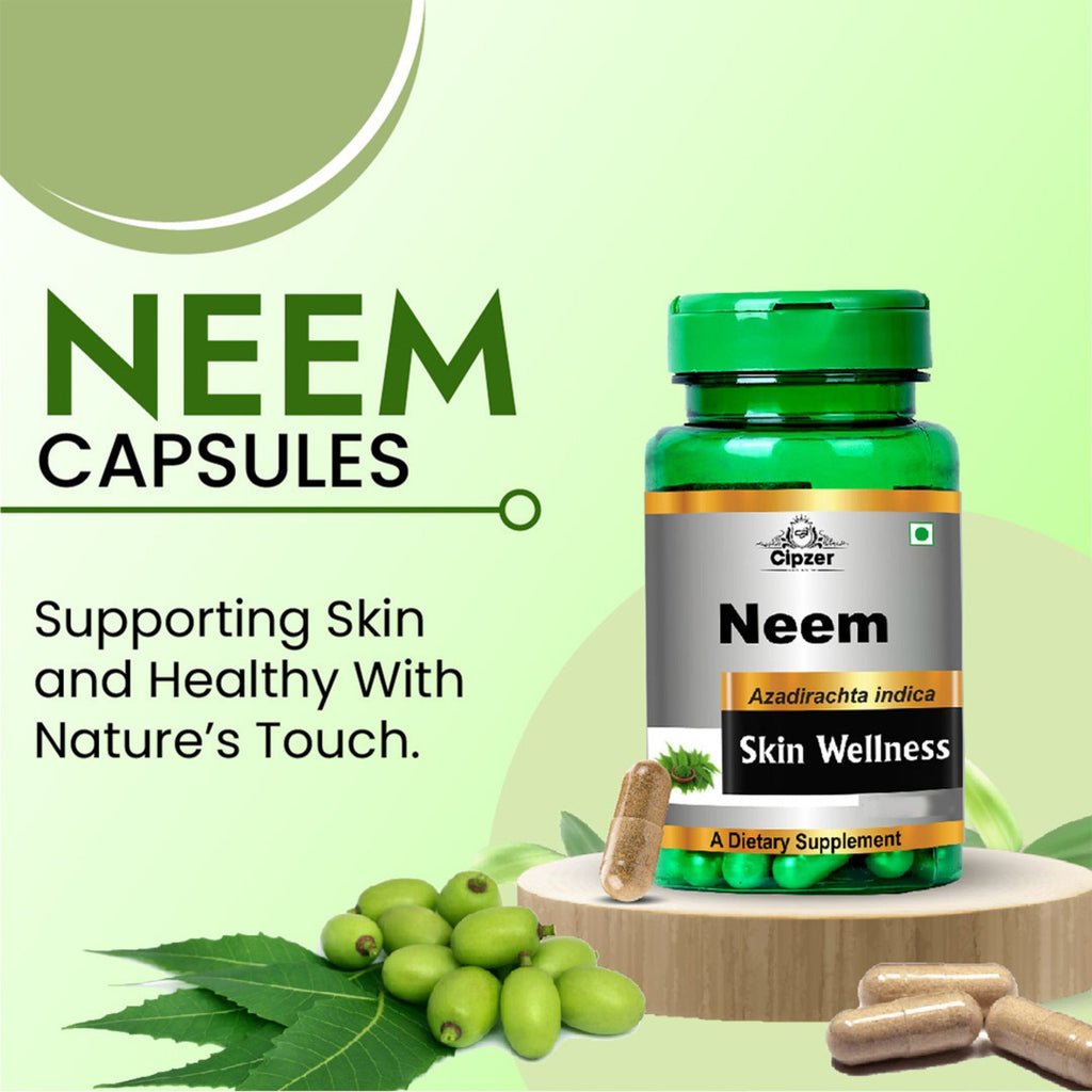 Cipzer Neem Capsules | Grocsy