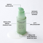 The Face Shop Tea Tree Pore Ampoule With AHA, Ip BHA, PHA & Hyaluronic Acid, For Oily & Acne Skin | Grocsy