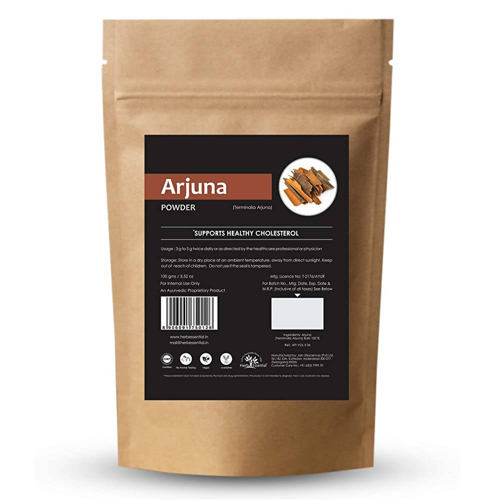 Herb Essential Arjuna Powder | Grocsy