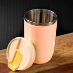 Udyan Tea Stainless Steel Vacuum Insulated Tumbler - Pink | Grocsy