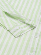RIAG Green Men's Chinese Collar Full Sleeves Shirt | Grocsy