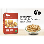 Go Organic Light Quarters & Extra Light Quarters Walnuts | Grocsy