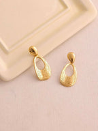 Golden Earrings - Ruby Raang | Grocsy