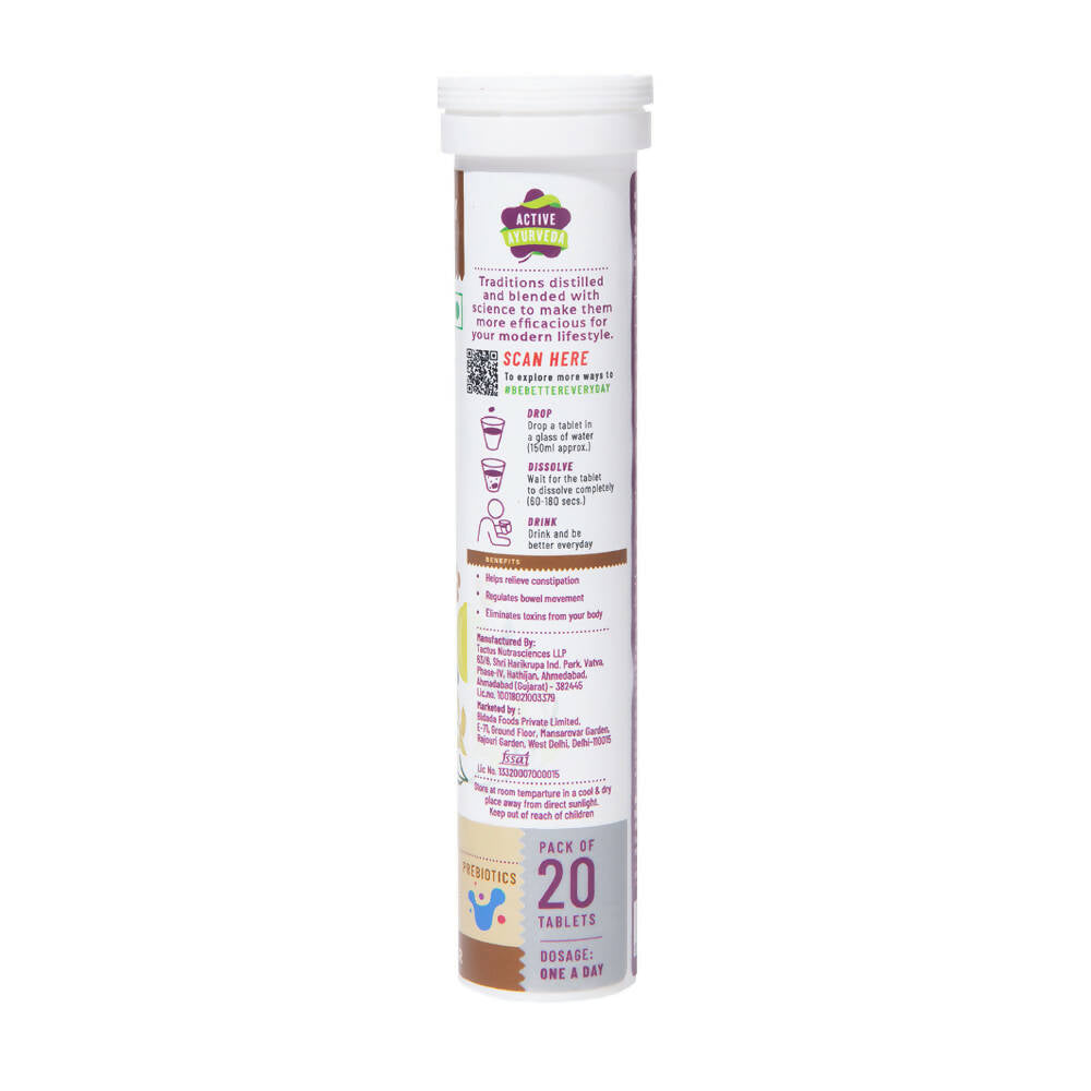Panchamrit Triphala Effervescent Tablets-Lime Flavor | Grocsy