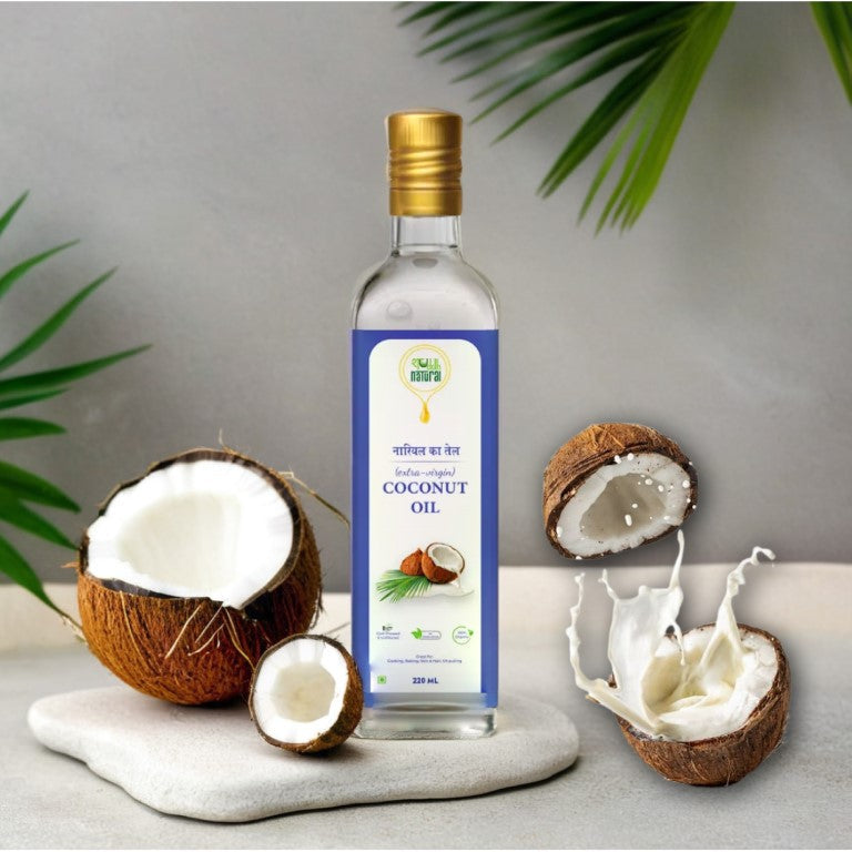 Shuddh Natural Coconut Oil Cold Pressed | Grocsy