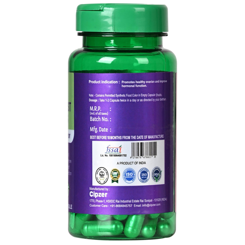 Cipzer Ovarian Cyst Wellness Capsules | Grocsy