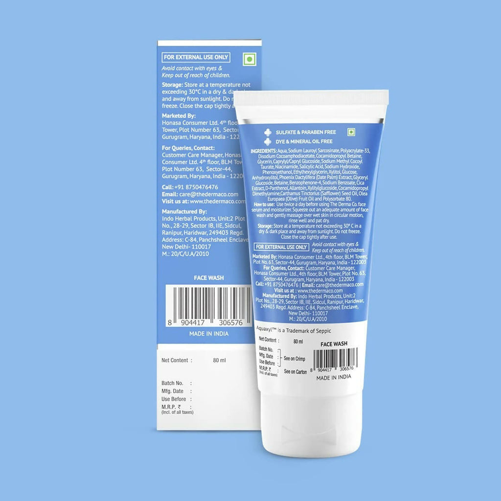 The Derma Co Sali-Cinamide Anti-Acne Face Wash | Grocsy