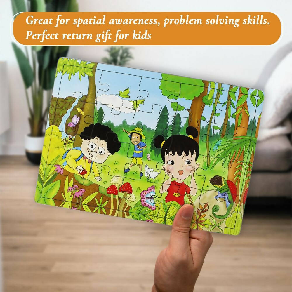 Matoyi Jigsaw Puzzles For Kids: Set of 3 Puzzles | Grocsy
