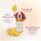 BiE Halo Uplifting & Soothing Face Oil With Pure Saffron For Brighter Skin | Grocsy