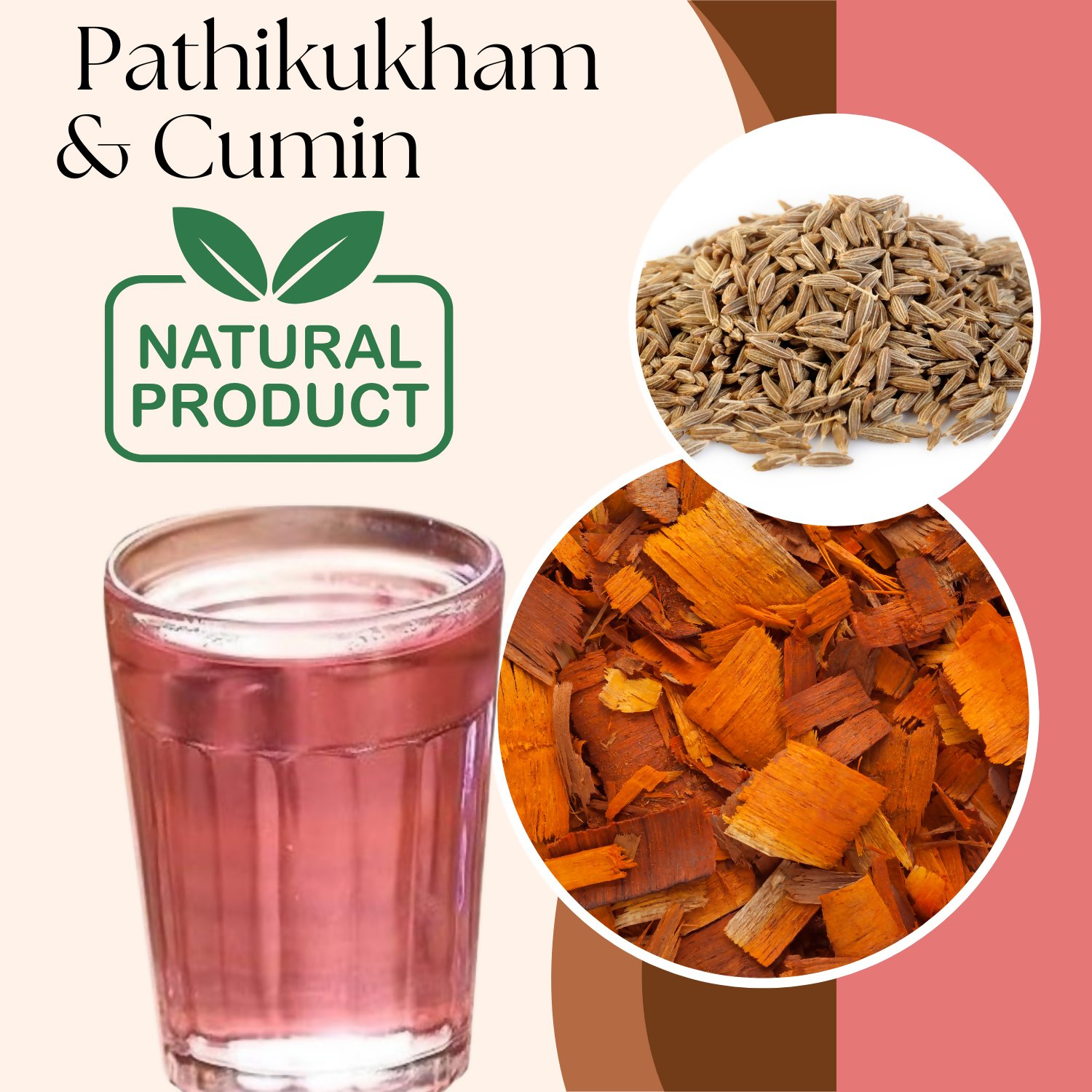 Satvi Wellness Kerala Pathimugam with Jeera Herbal Drinking Water Mix | Grocsy