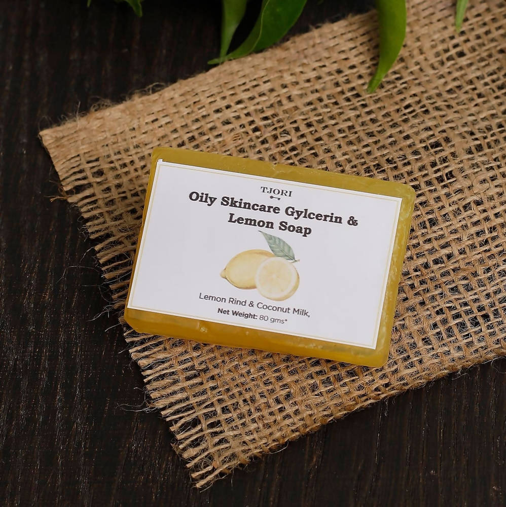 Tjori Oily Skincare Gylcerin And Lemon Soap | Grocsy