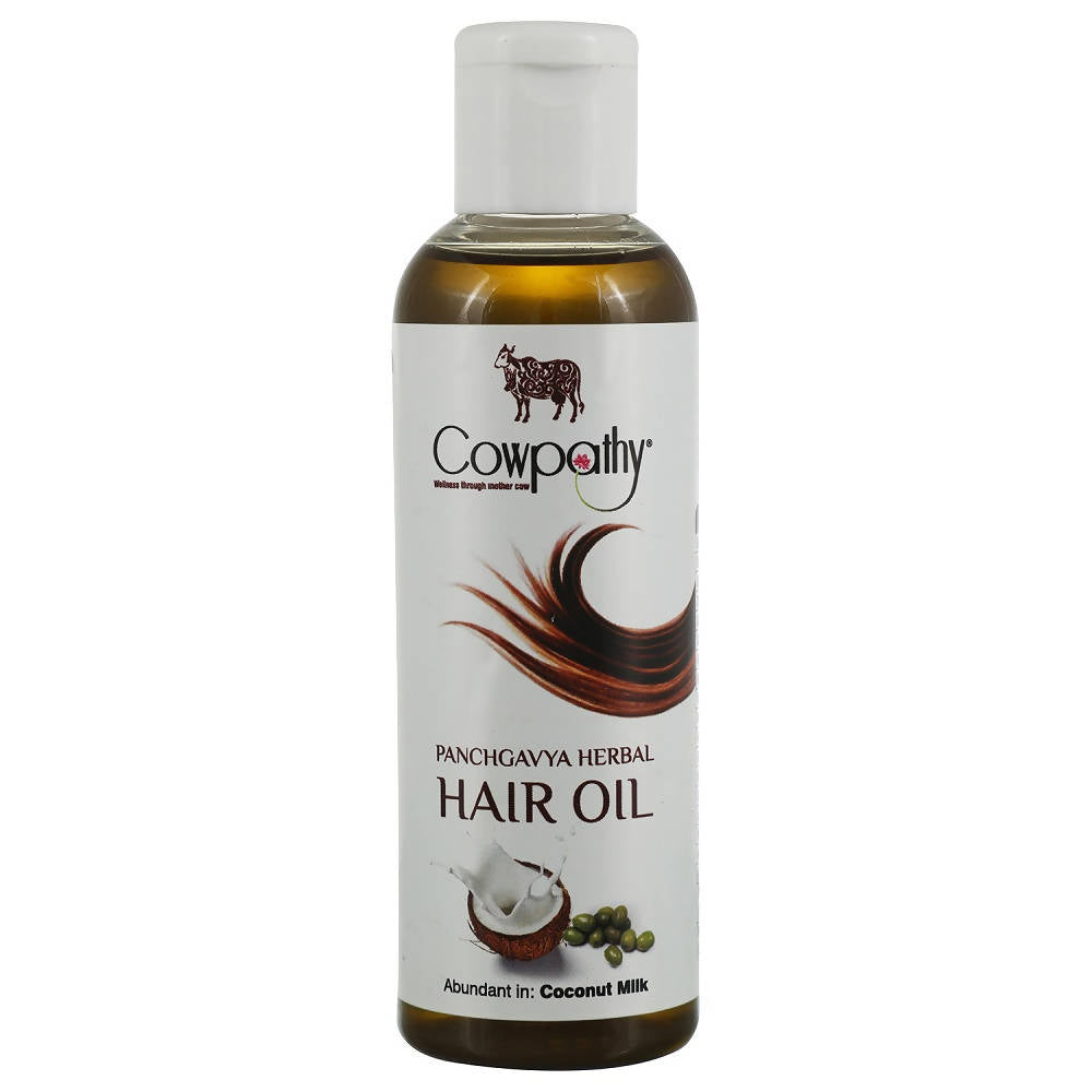 Cowpathy Panchgavya Herbal Hair Oil | Grocsy
