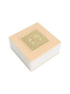 Golden Peacock White 24 Ct Gold Polished White SaiBaba Wood Prayer Box | Grocsy