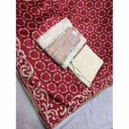 Designer Semi Stitched Dress with Gota Work | Grocsy