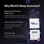 Man Matters Relax Melatonin Sleep Gummies - No Added Sugar | Grocsy