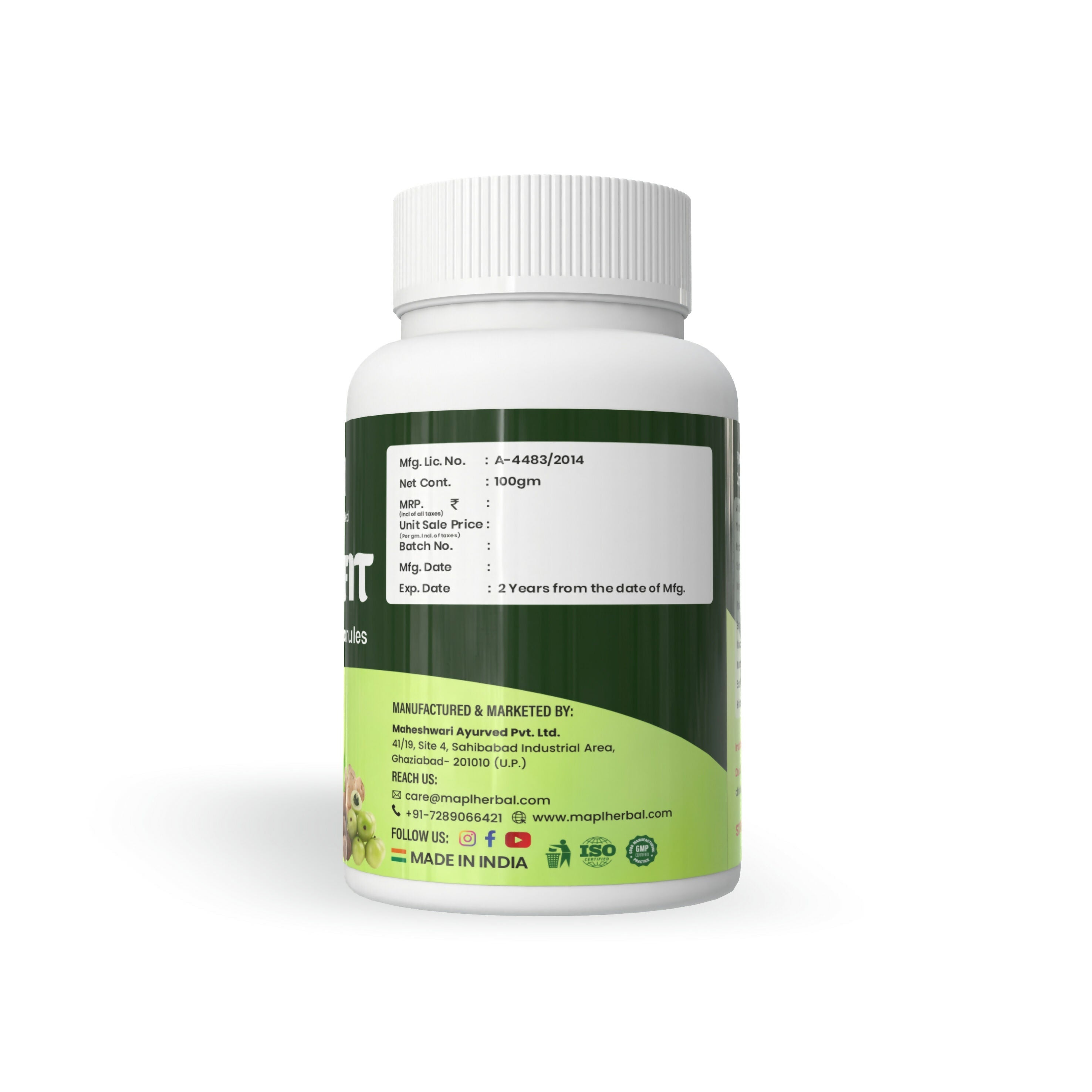MAPL Tummy Fit Ayurvedic Laxative Powder | Grocsy