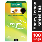 Teame Honey Lemon Green Tea Renew Tea Bags | Grocsy