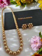 Inhanns Spectrum Everyday Pearl Sets - Single Strand - Light Yellow | Grocsy