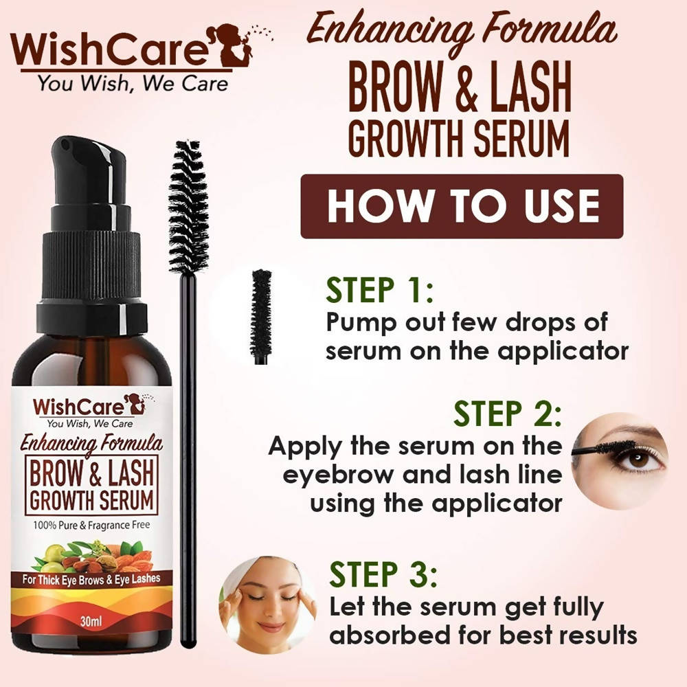 Wishcare Brow & Lash Growth Serum | Grocsy