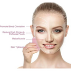 Bronson Professional Rose Quartz Gua Sha Face Massage Tool | Grocsy