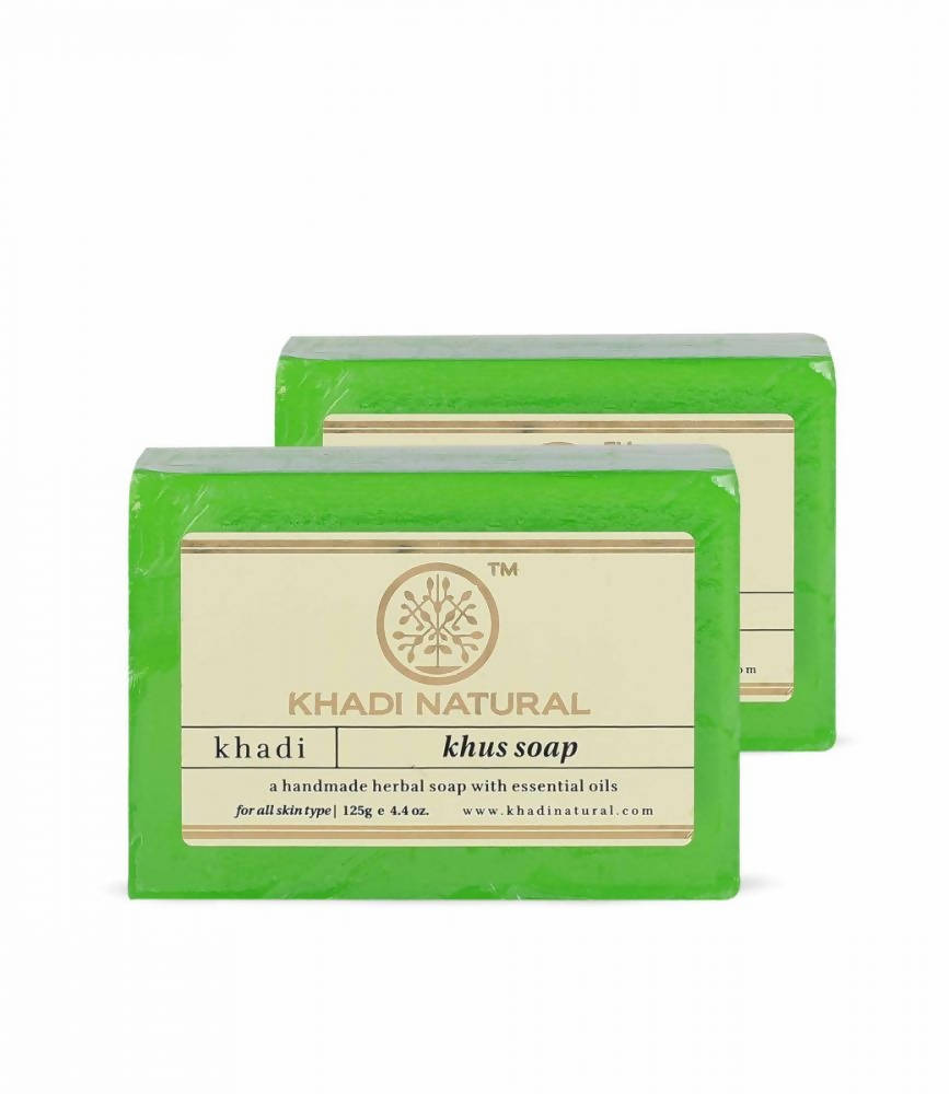 Khadi Natural Herbal Khus Soap | Grocsy