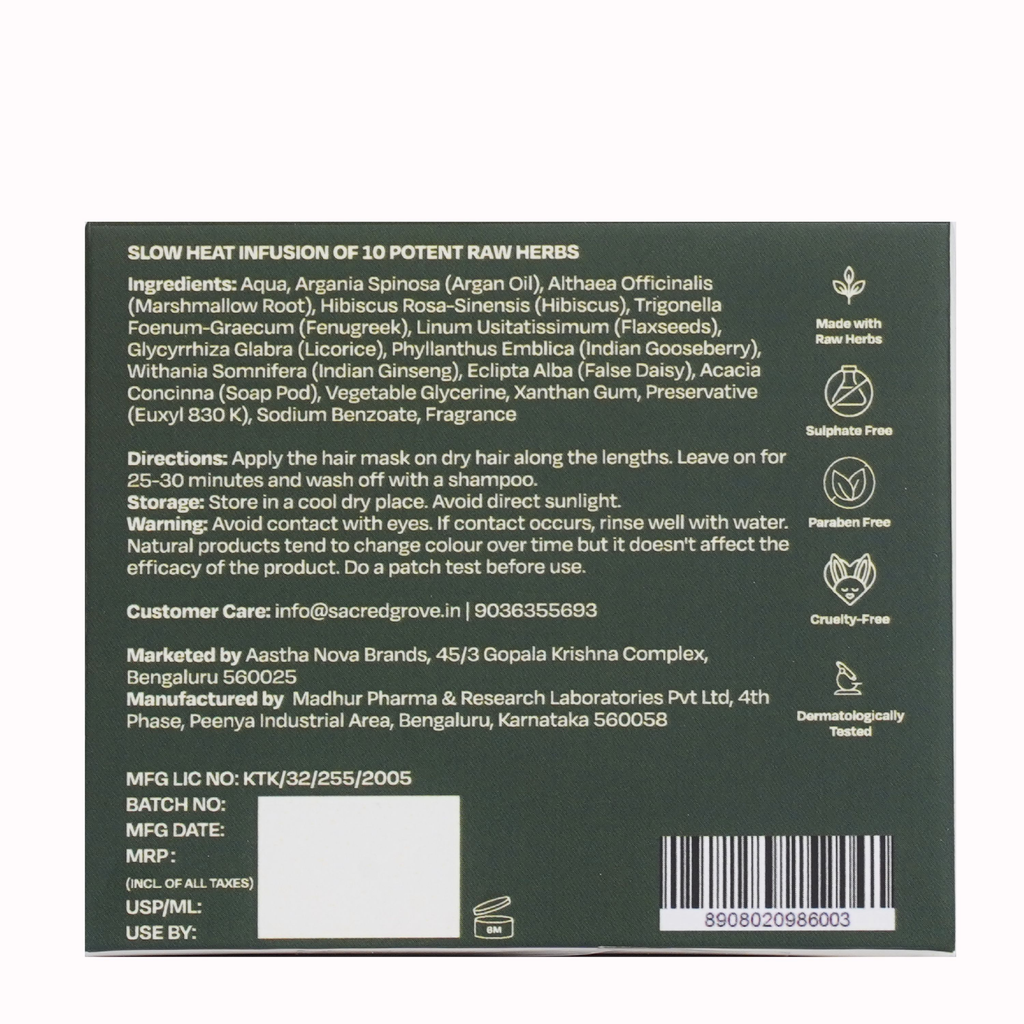 Sacred Grove Marshmallow Root Deep Conditioning Combo | Grocsy