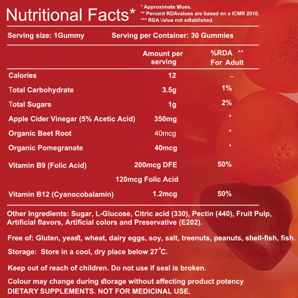 Biogetica Apple Cider Vinegar Gummies | Grocsy
