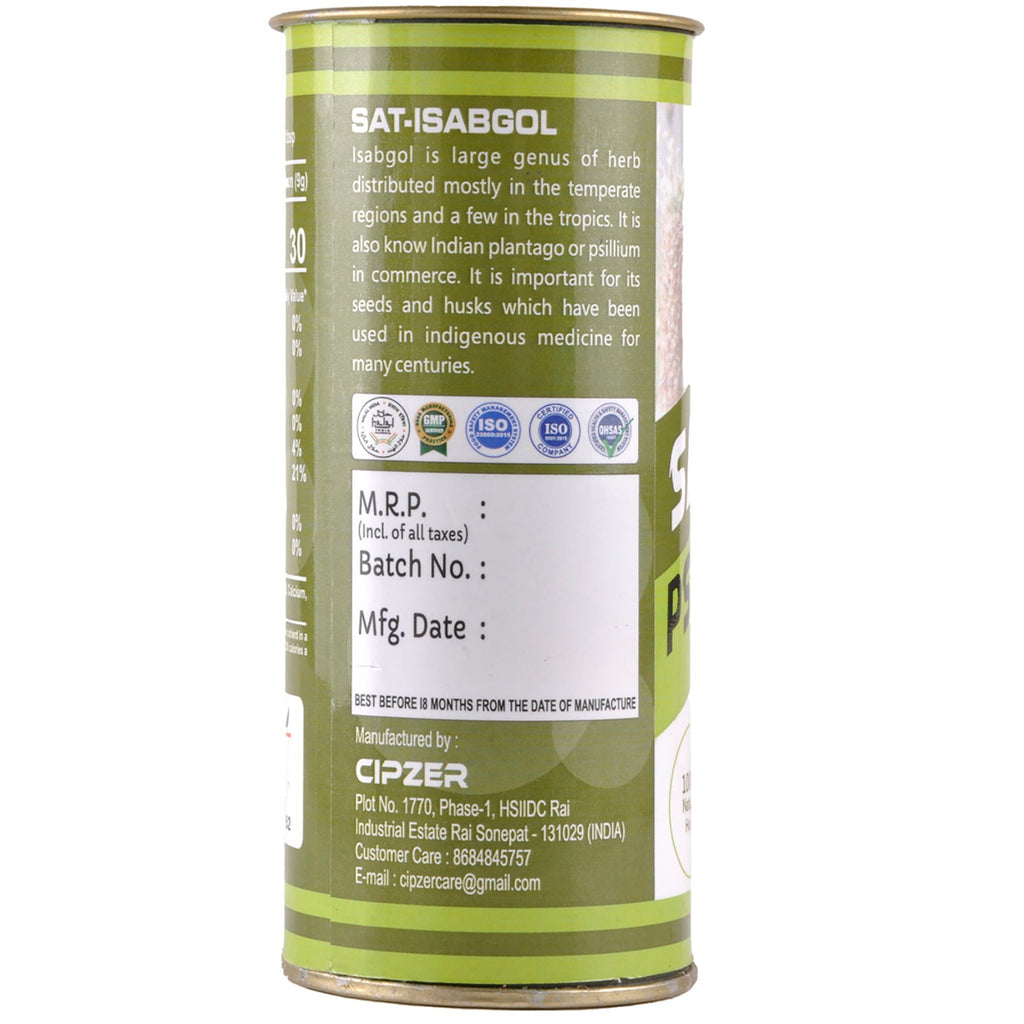 Cipzer Sat-Isabgol Psyllium Husk | Grocsy