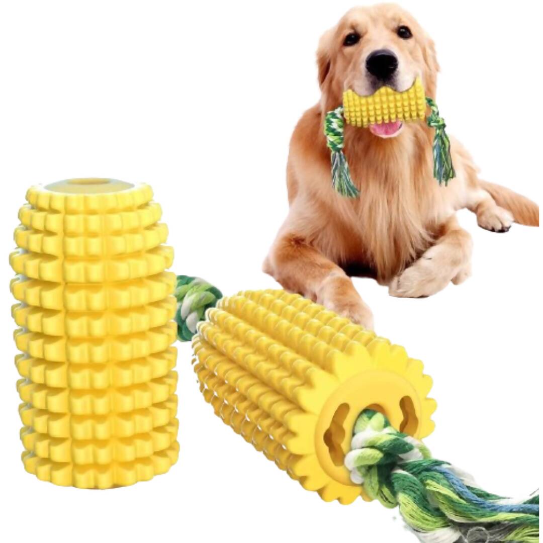 PetVogue Dog Chew Toys for Aggressive Chewer Teeth Cleaning Dog Toothbrush Toys | Grocsy
