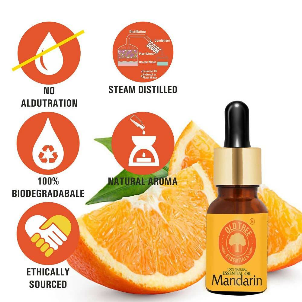 Old Tree Mandarin Essential Oil | Grocsy