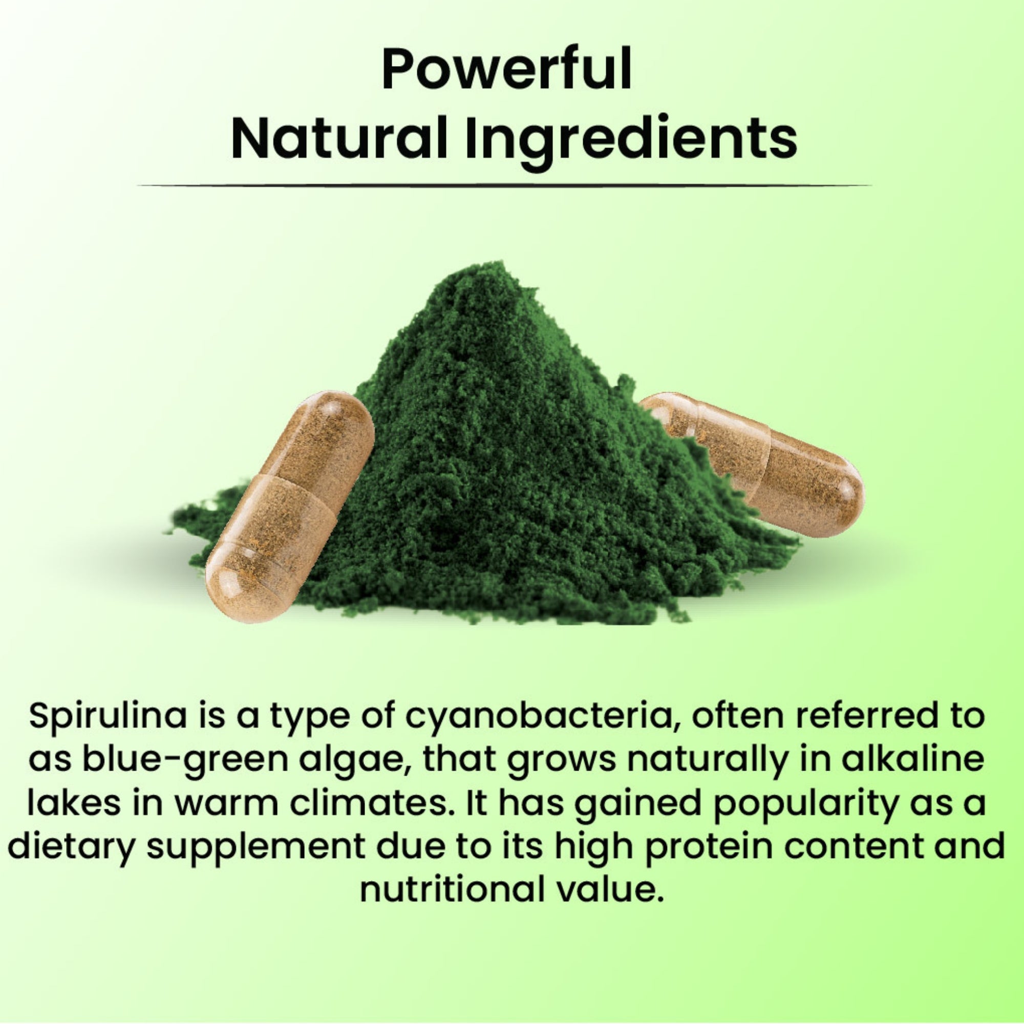Cipzer Spirulina Capsules | Grocsy
