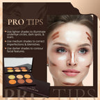 Colorbar 24Hrs Wear Concealer Palette Medium-Deep | Grocsy