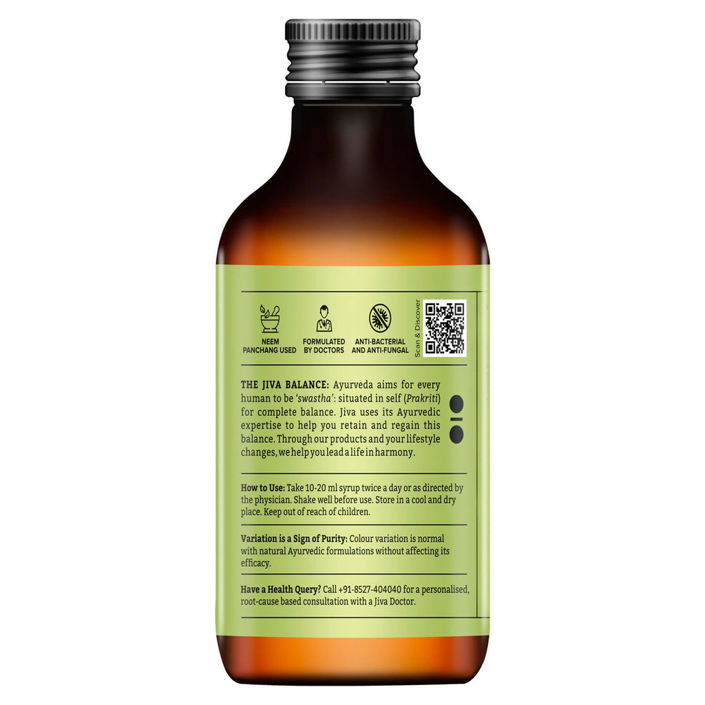 Jiva Ayurveda Neem Syrup | Grocsy